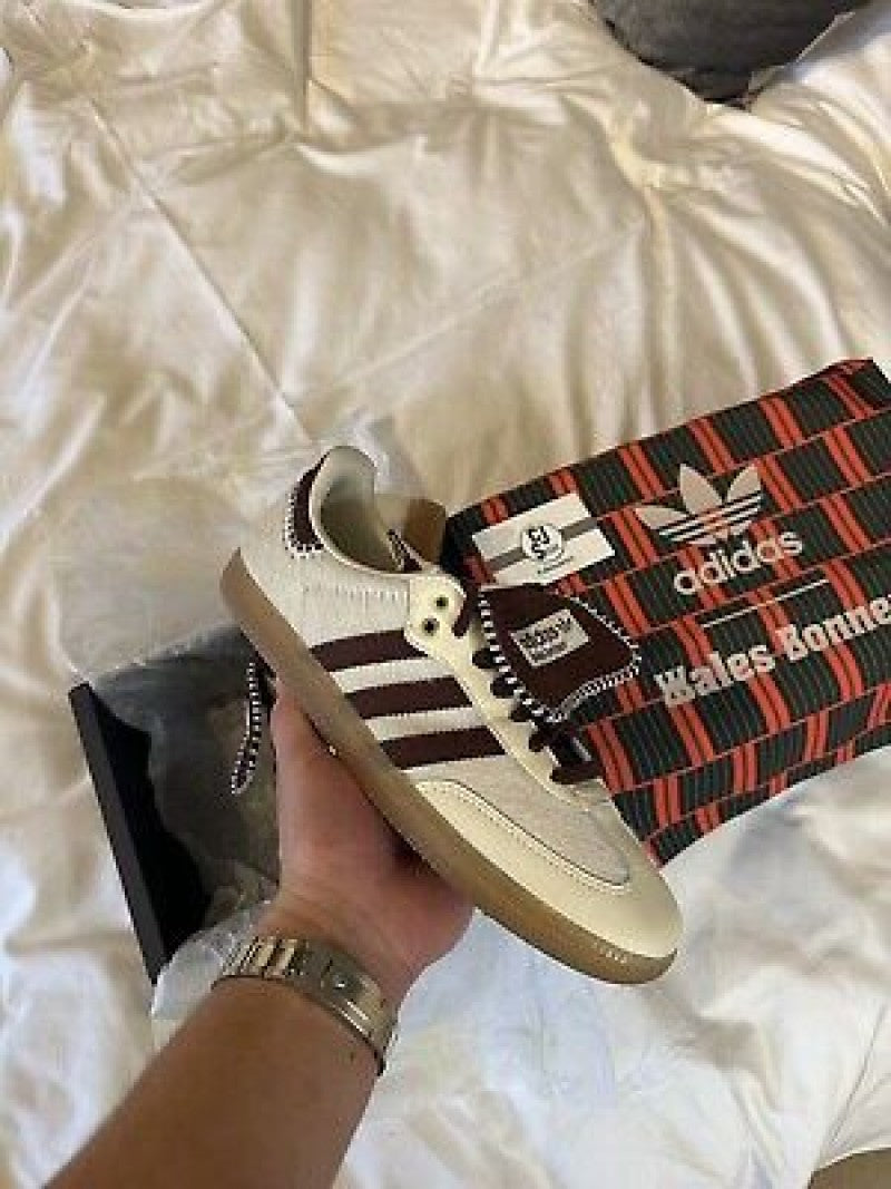 Adidass Samba X Wales Bonner Cream White