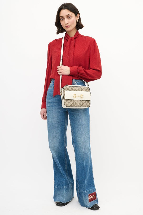 GUCC I HORSEBIT 1955 SMALL SHOULDER BAG With double box 352