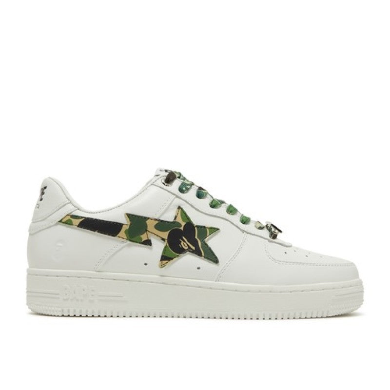 A Bathing Ape Bape STA Low Camo Green