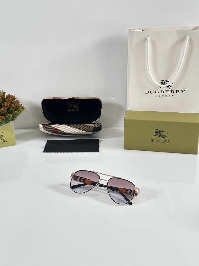 Burberry 5086 Gold Brown Orange DC