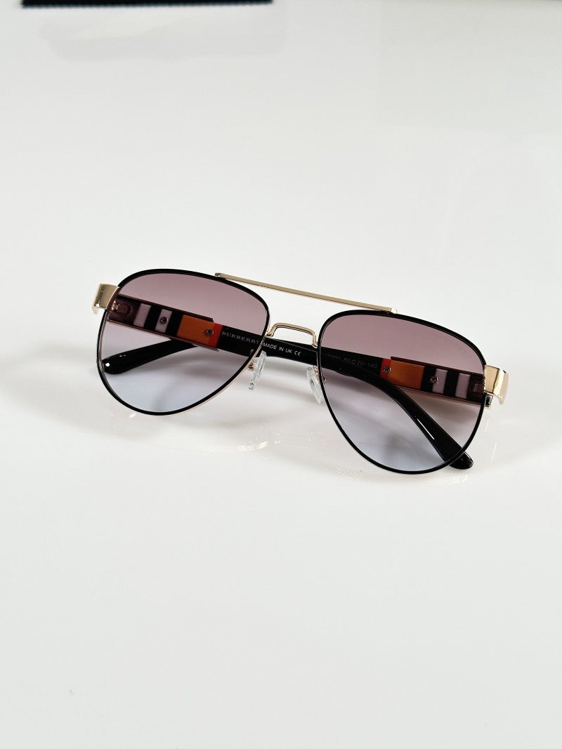 Burberry 5086 Gold Brown Orange DC