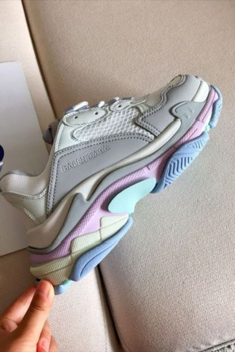 Balenciaga Triple S Pastel Grey Pink