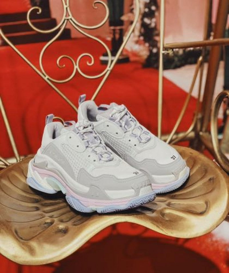Balenciaga Triple S Pastel Grey Pink