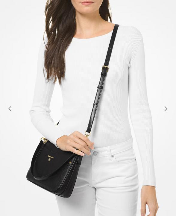 Michael  kors Jet Set charm pouchette Medium Crossbody Bag with box 368