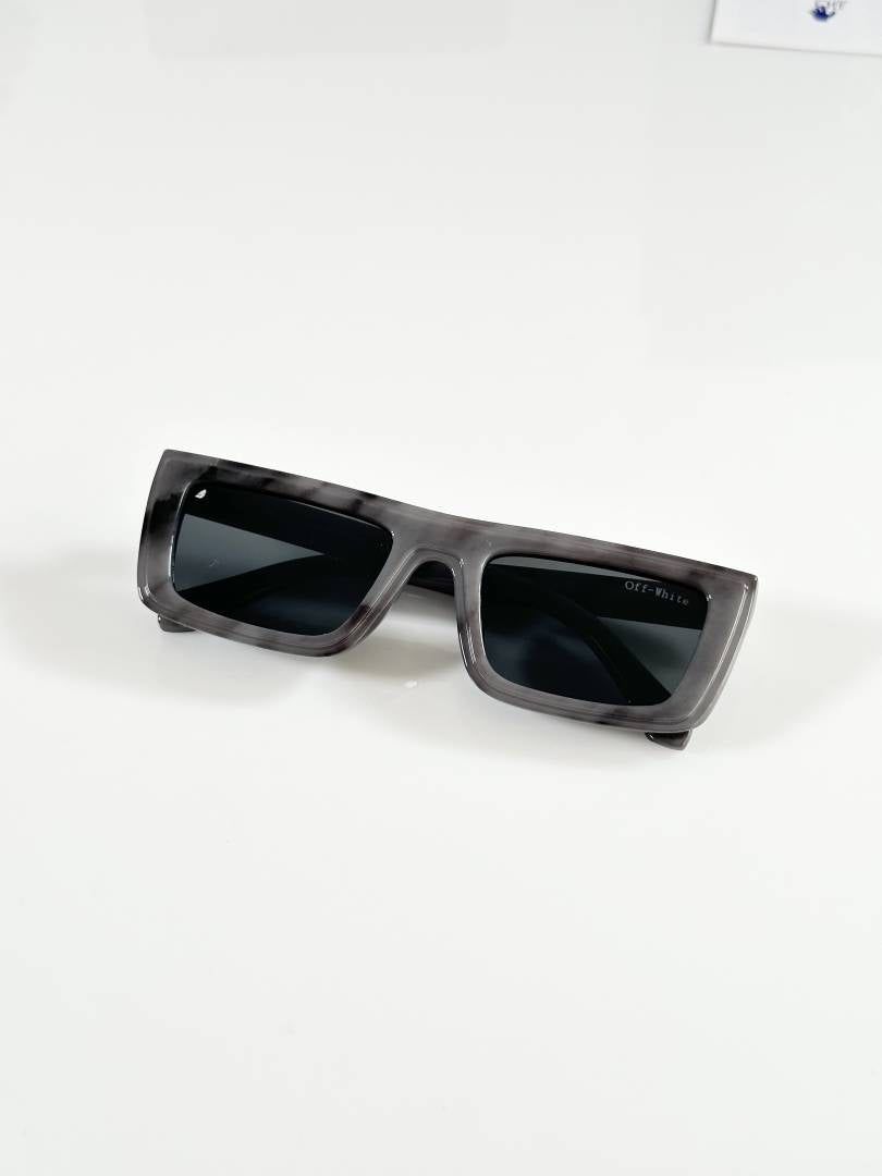 Off White 8992 Marble Grey Black