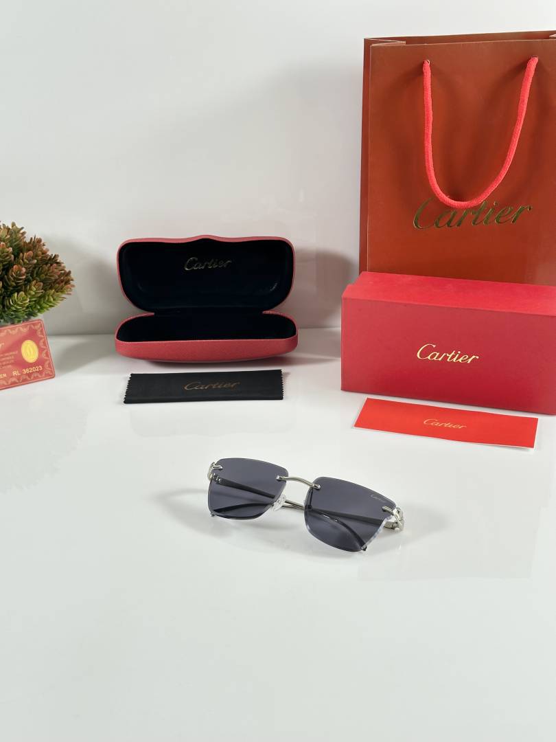 Cartier 0615 Silver Black