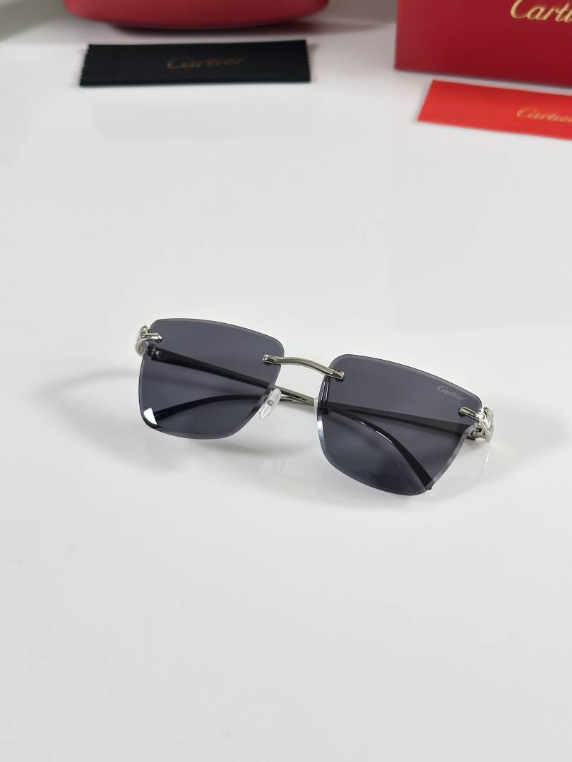 Cartier 0615 Silver Black