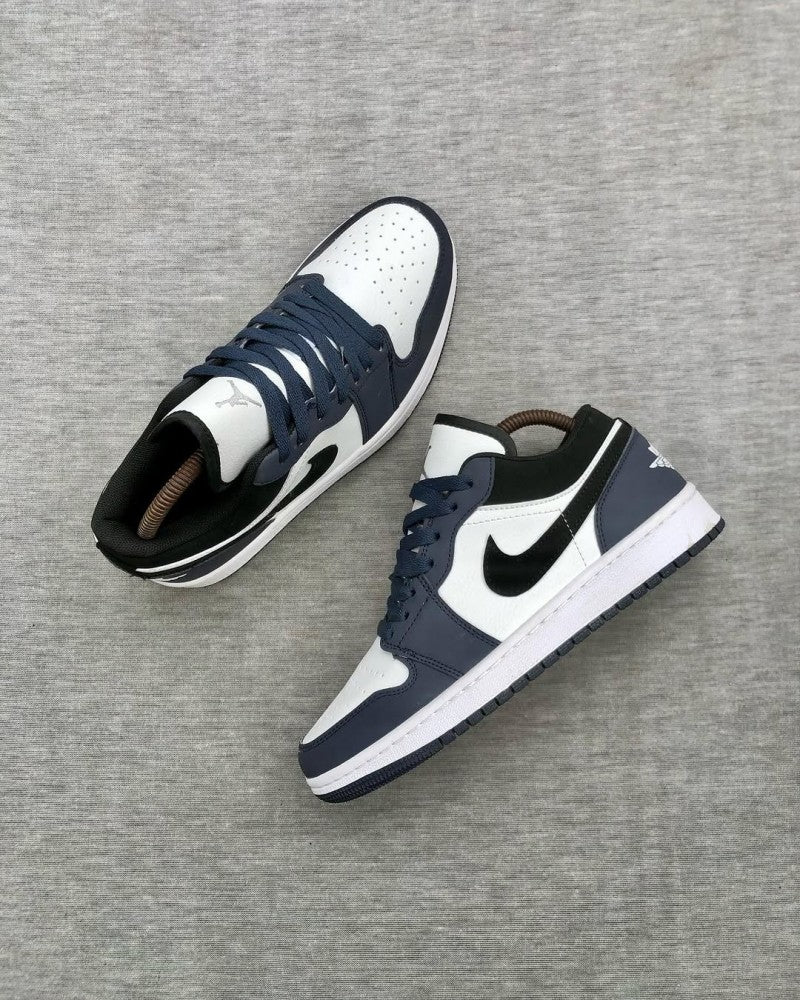.nike Air jordan retro 1 low DARK NAVY WHITE