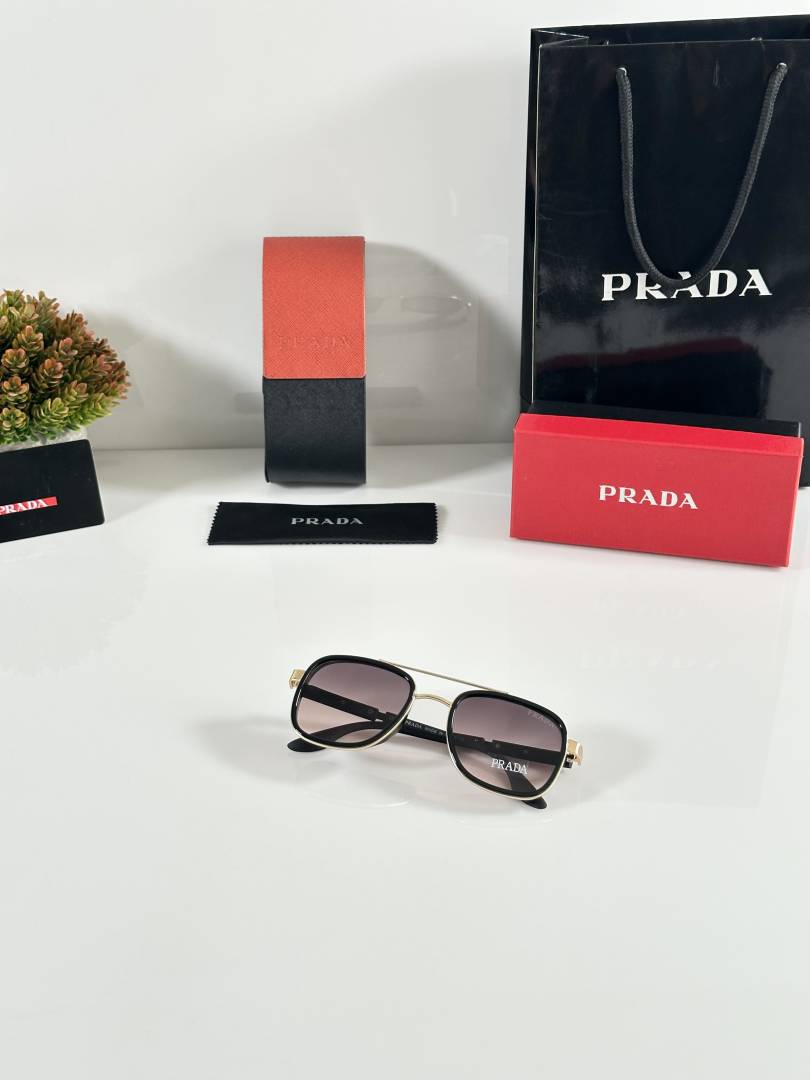 Prada 6883 Gold Brown DC