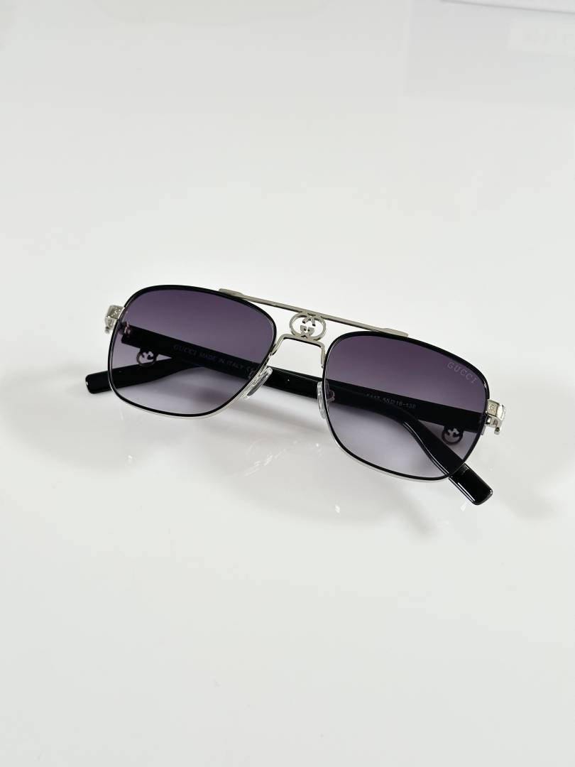 Gucci 5117 Silver Black DC