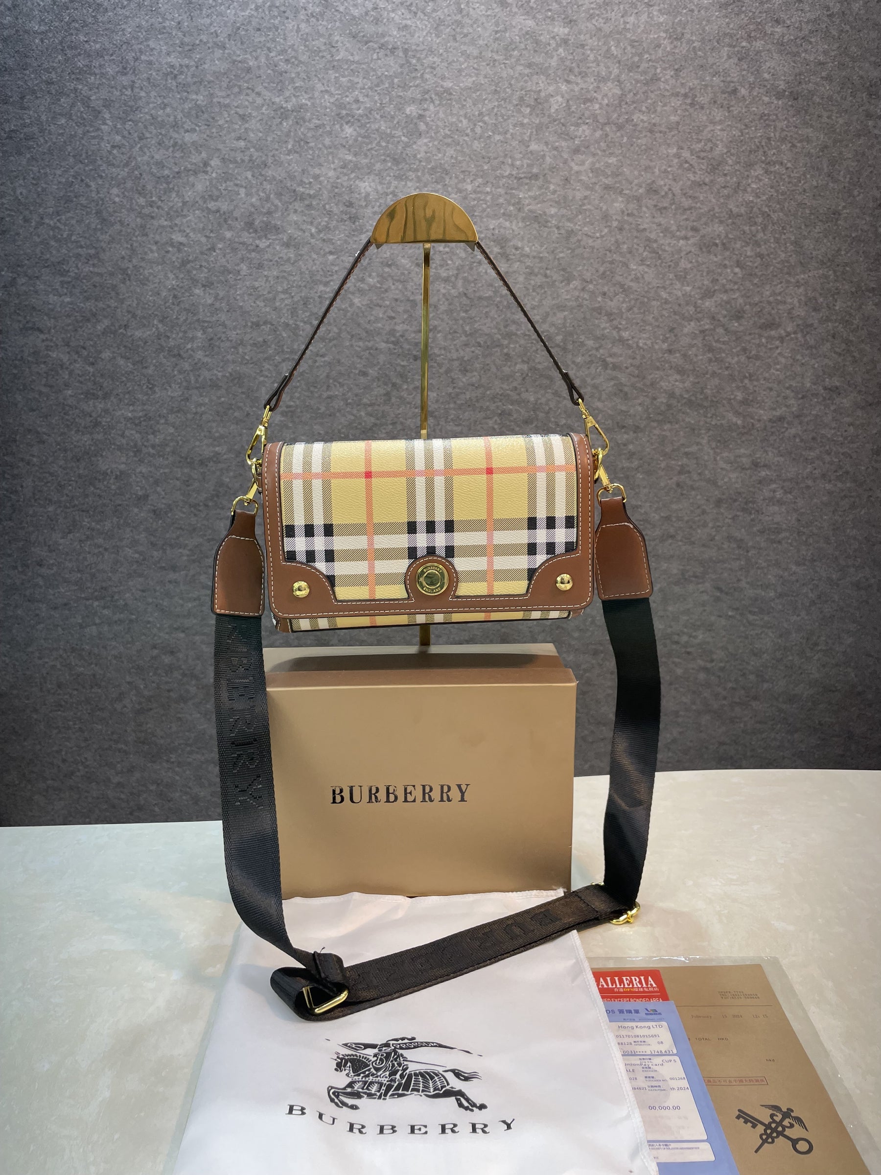 burberr y vintage logo with box 385