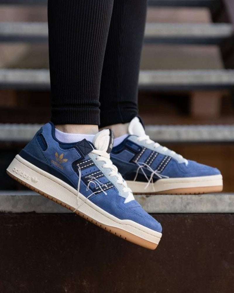 Adidass Forum 84 "Low Blue Denim Gum" #609
