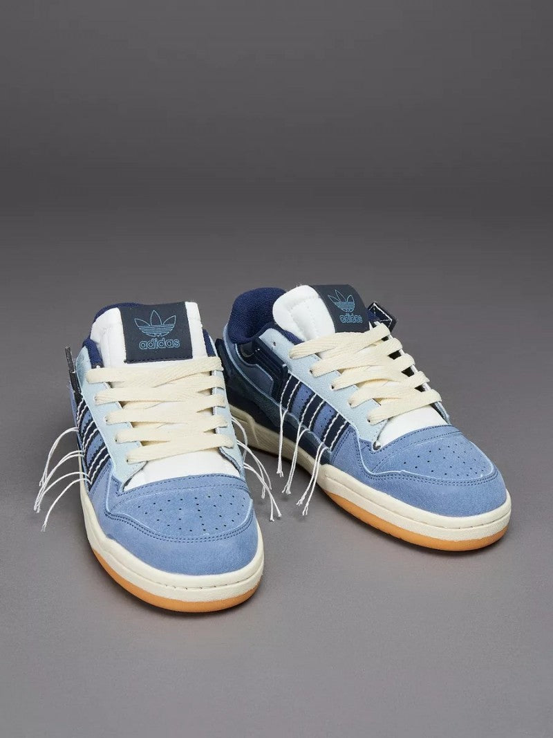 Adidass Forum 84 "Low Blue Denim Gum" #609