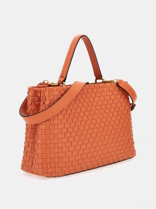 Guess Womens Lisbet 2 Satchel with dust cover 433