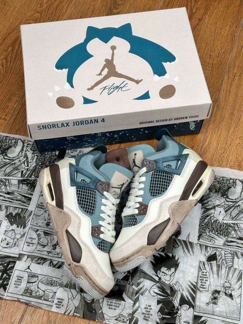 Air JORDAN 4 SNORLAX SEMI UA