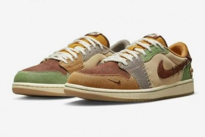 zion williamson x Air jordan 1 low voodoo