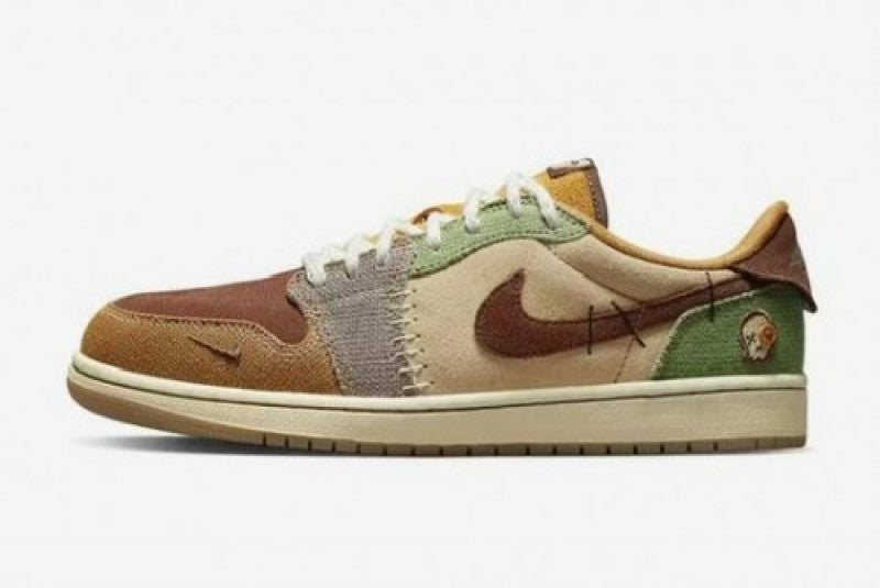 zion williamson x Air jordan 1 low voodoo