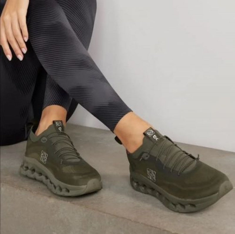 LOEWEE x ON Cloudtilt 2 Olive Green Sneakers