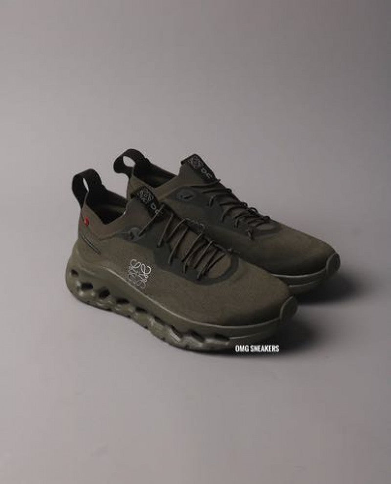 LOEWEE x ON Cloudtilt 2 Olive Green Sneakers