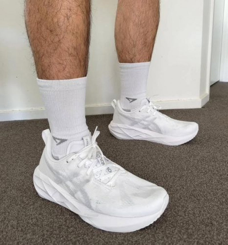 Asicss Novablast 5 grey white