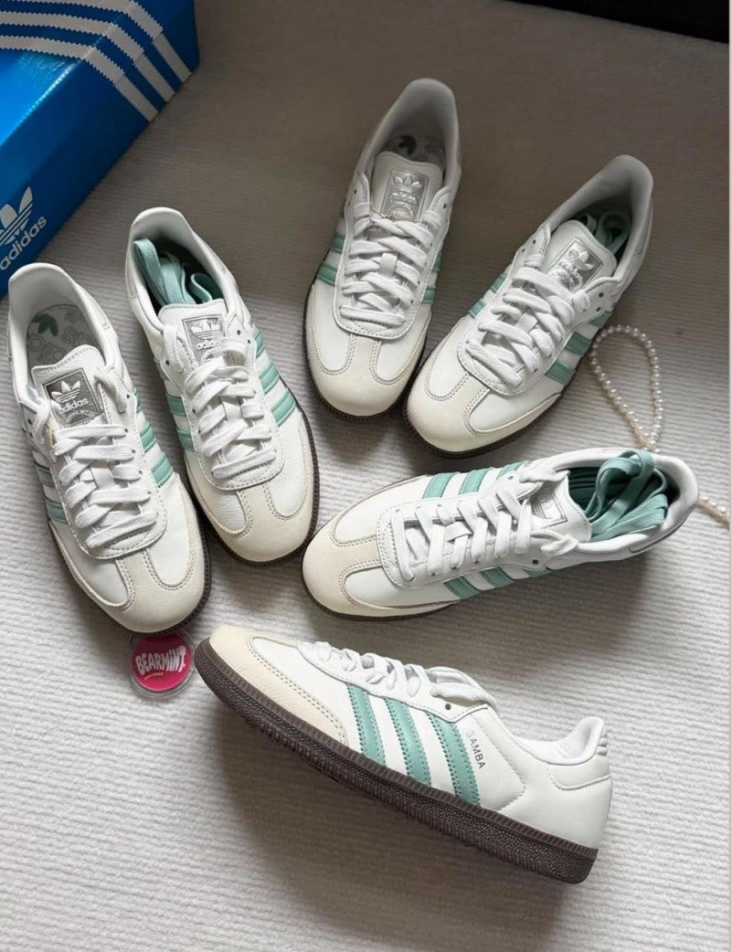 Adidass Samba OG Hazy green