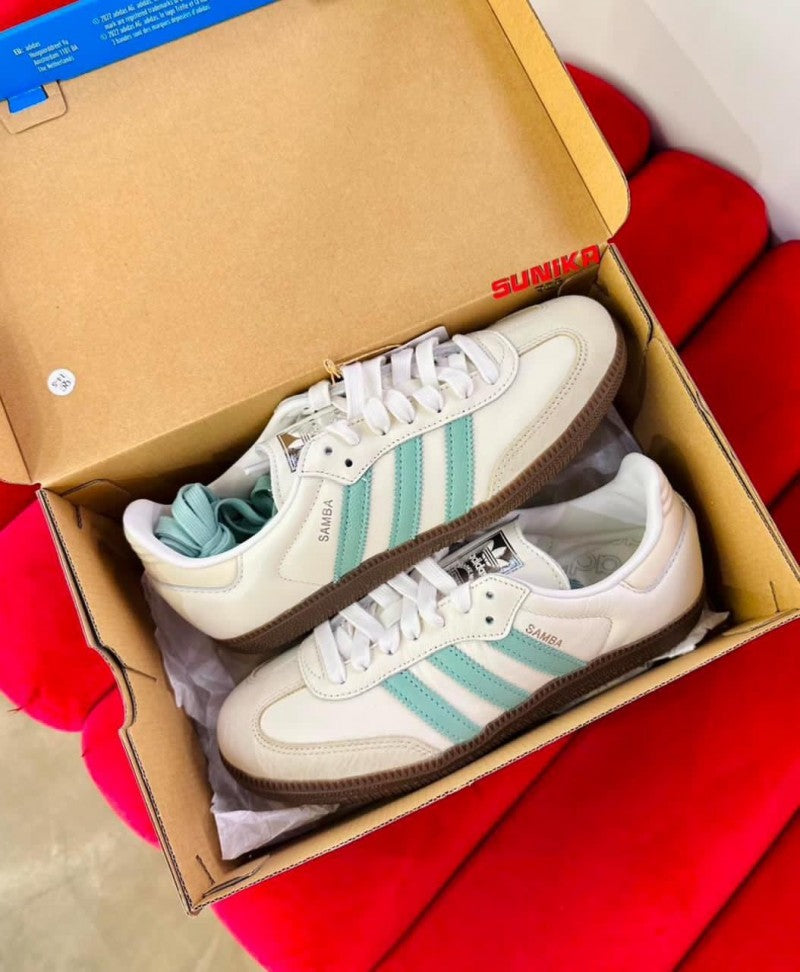 Adidass Samba OG Hazy green