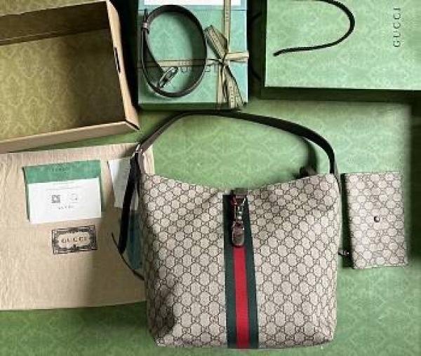 GUCC I BEIGE JACKEI 1961 BAG