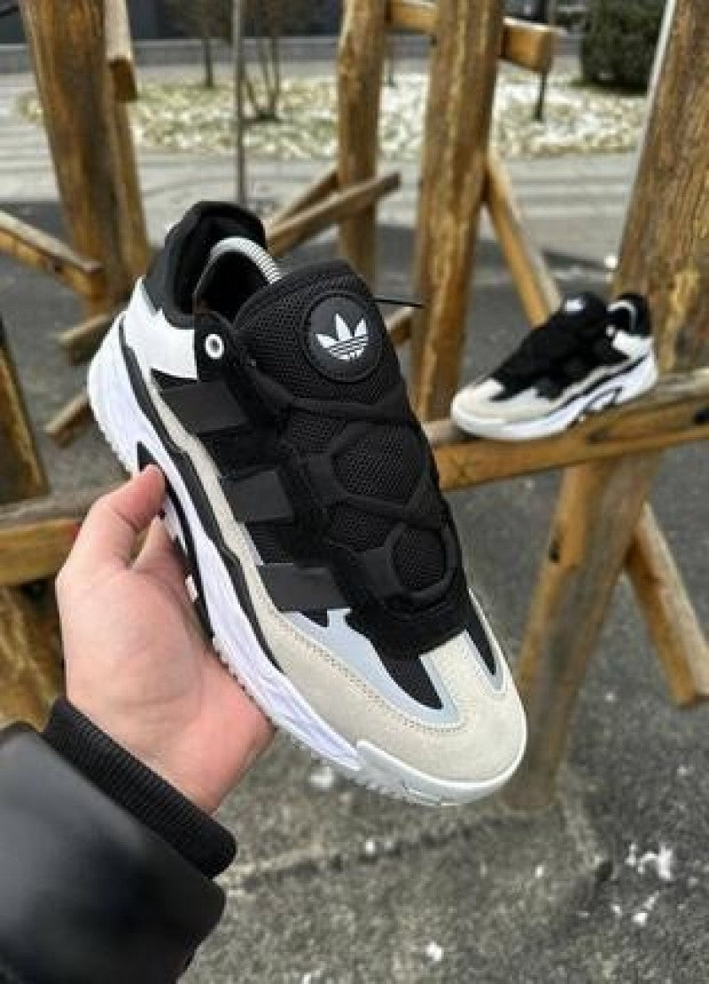 Adidass Niteball Black White