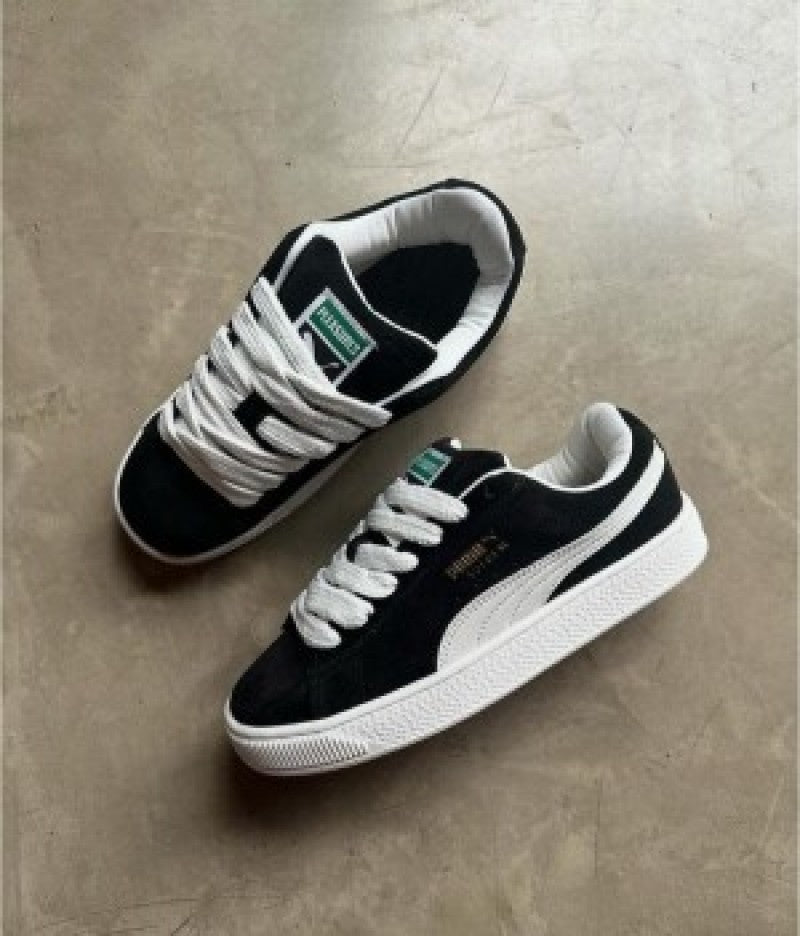 Puma suede xl white black 467