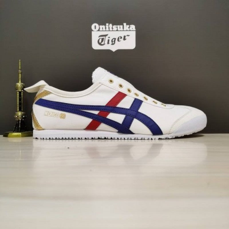 Onitsuka Tiger Mexico 66 Slip On "Blue Red Metallic Gold" #248