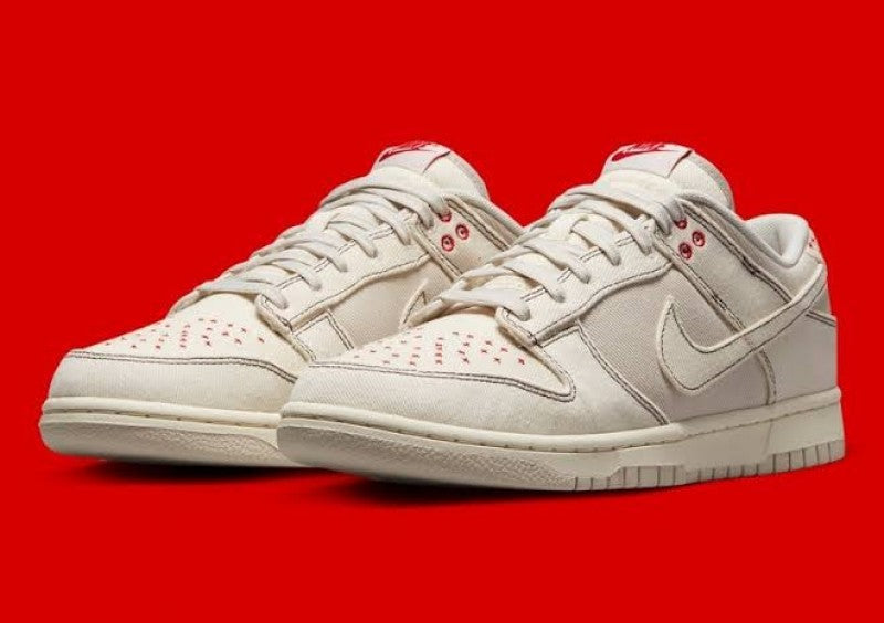 Nikee Dunk Low Shashiko Light Orewood Brown 405