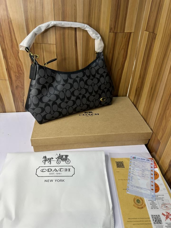 COAC H JULIET LEATHER HOBO BAG WITH BOX PACKING 1021