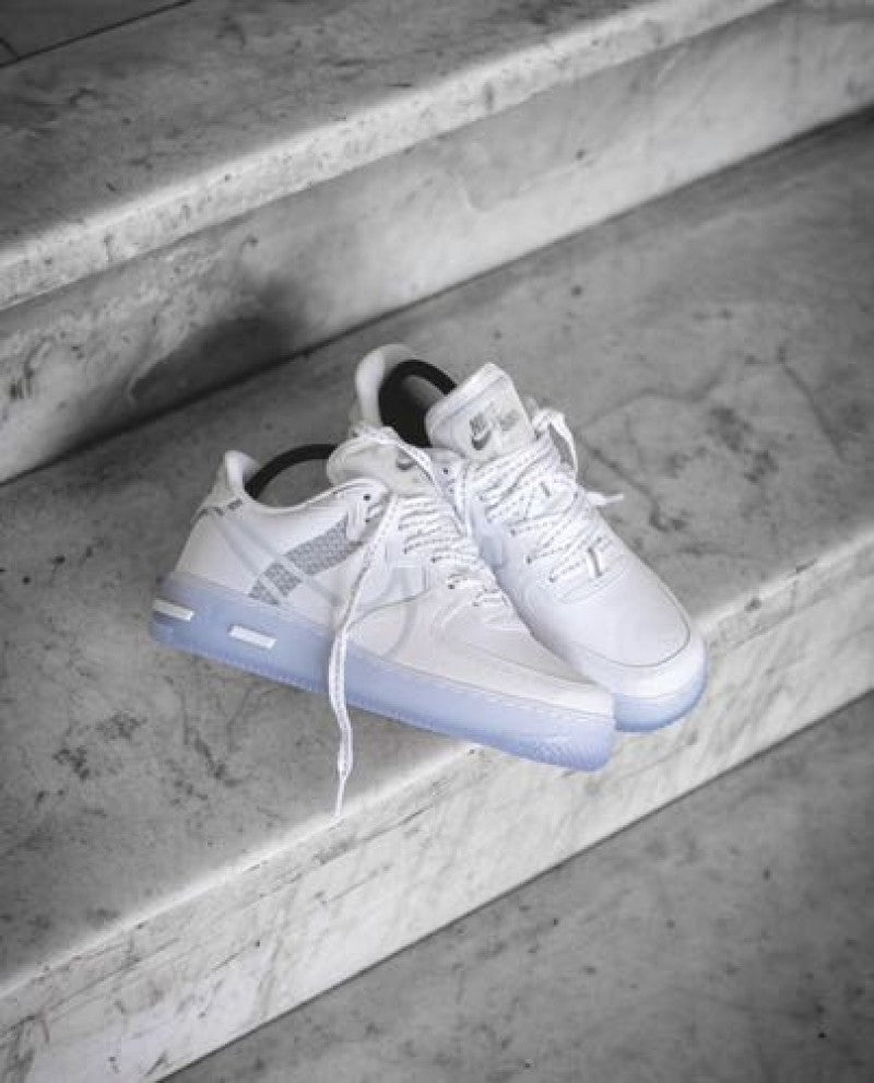 Nikee Airforce 1 Ice React Semi UA With Bottle Lace