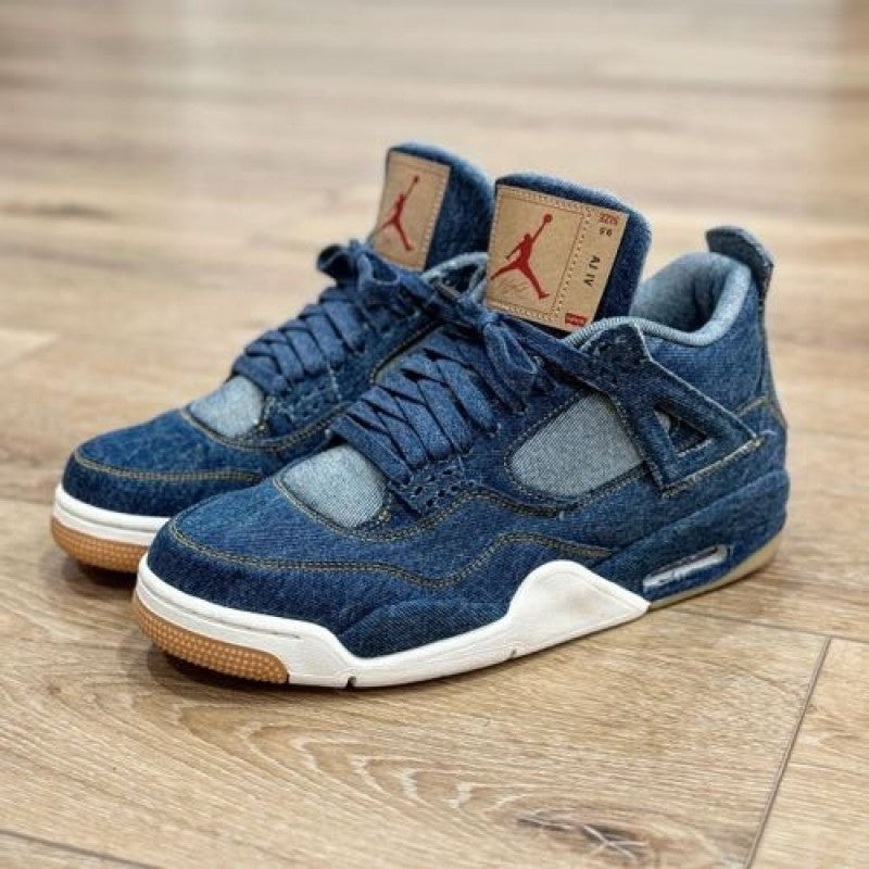 LEVIS X NIK EE Air JORDAN 4 DENIM SEMI UA