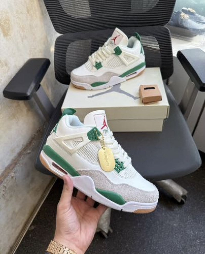 Air jordan 4 sb pine green semi ua