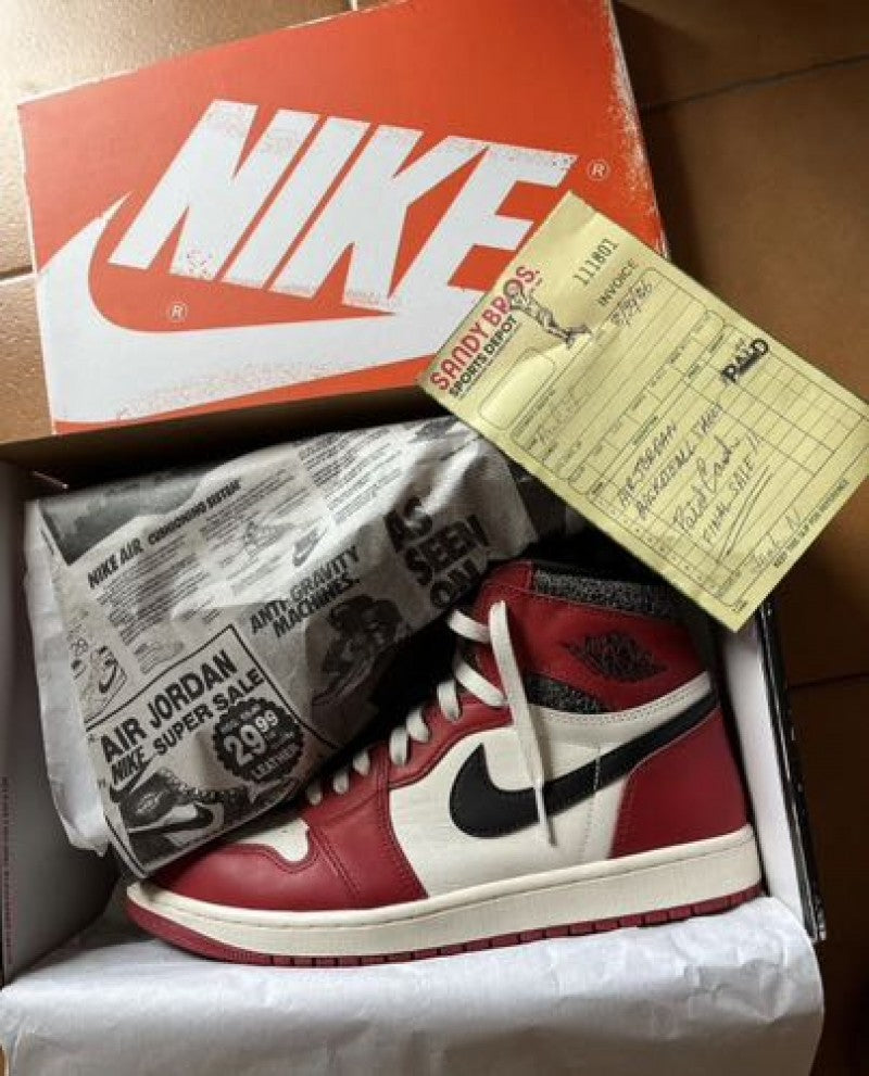 NIK.EE Air JORDAN 1 HIGH OG LOST AND FOUND SEMI UA
