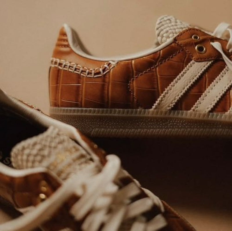 S x wales bonner croc brown