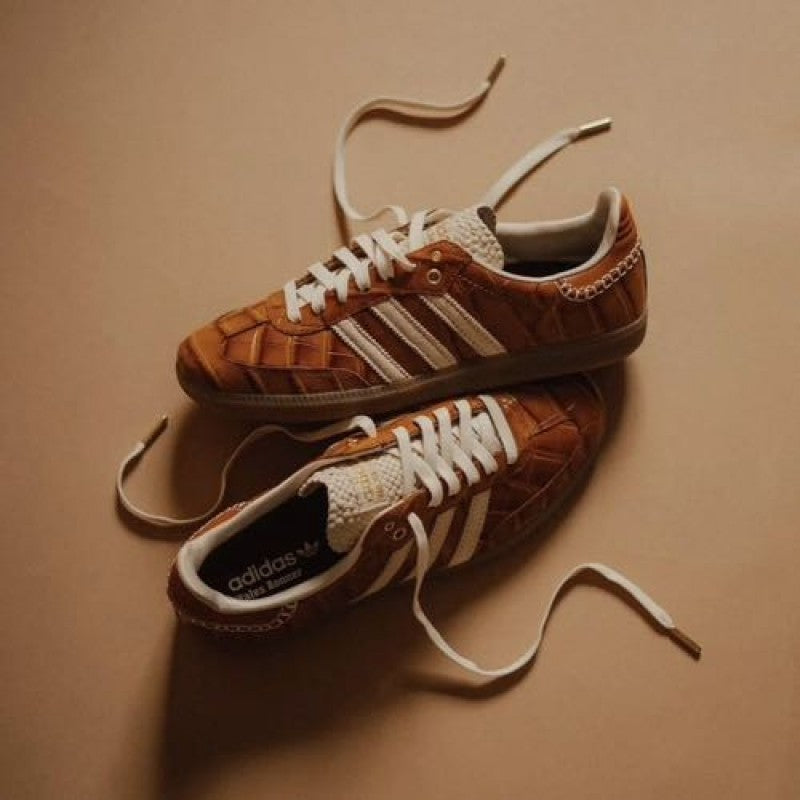S x wales bonner croc brown