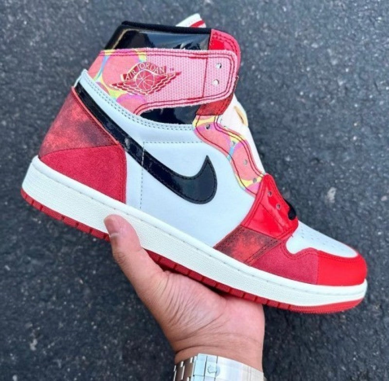 E Air jordan 1 high spiderverse semi ua