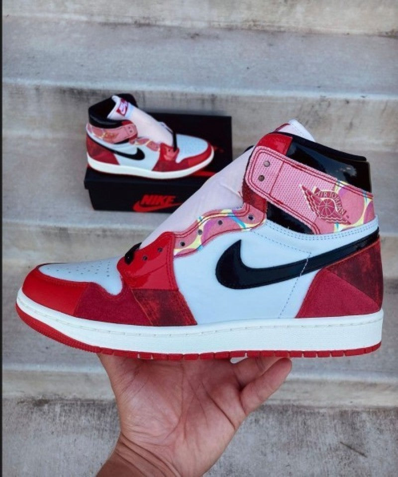 E Air jordan 1 high spiderverse semi ua