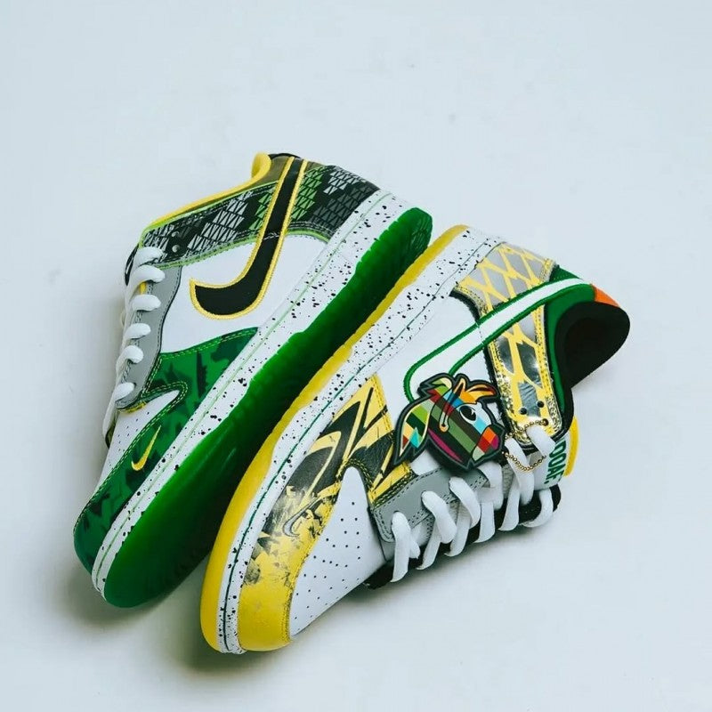 Nik ee Dunk Low What The Duck Away University Of Oregon Pe Sneakers 236