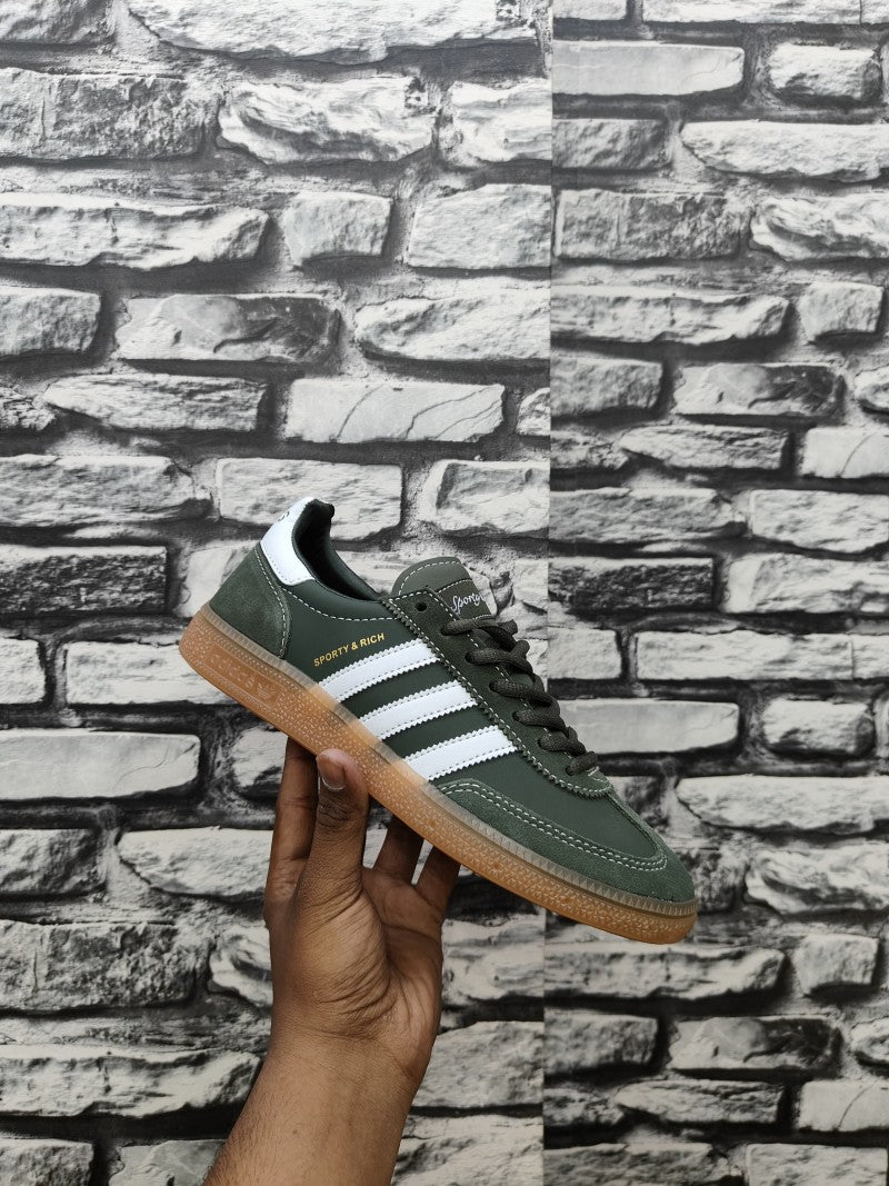 Adida ss Handball Spezial x Sporty Rich Green Cloud White Gum 178