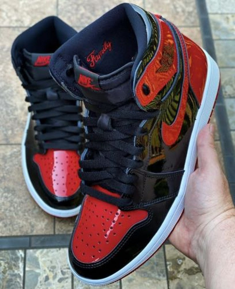 NIK Air jordan 1 bred patent semi ua