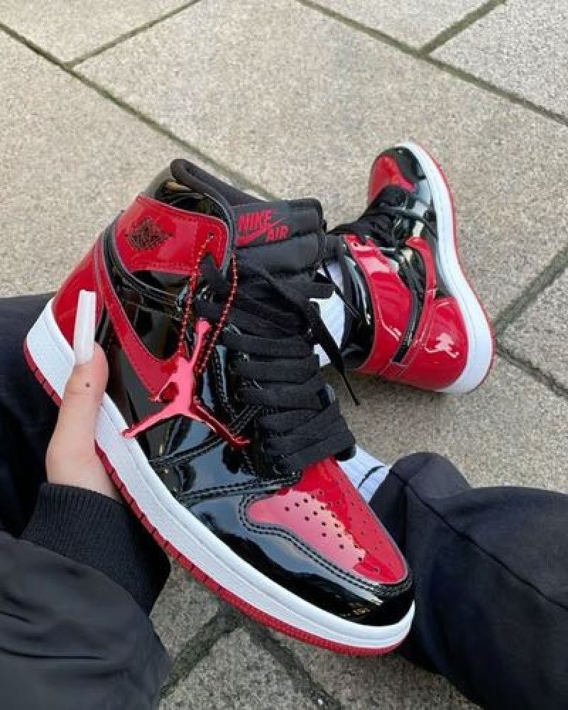 NIK Air jordan 1 bred patent semi ua