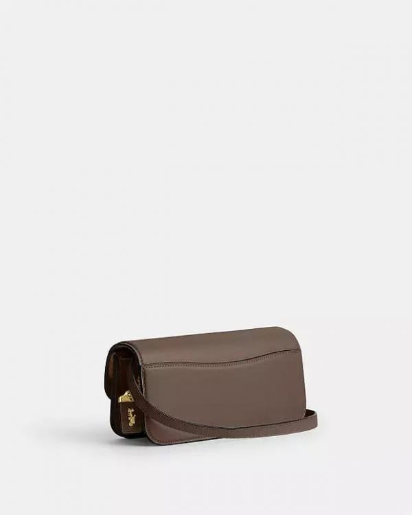 Coach Idol Medium Bag 23 CP131 Earth Brown High Quality Wid OG Box & Dust BagCP131 Earth Brown