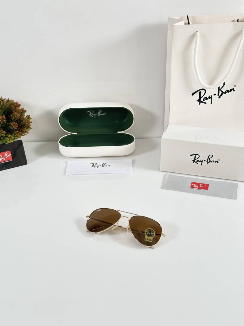 Rayban Aviator 3026 Gold Brown