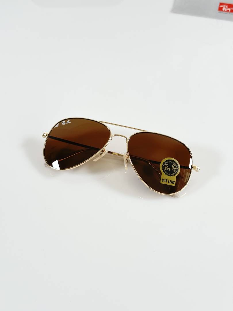 Rayban Aviator 3026 Gold Brown
