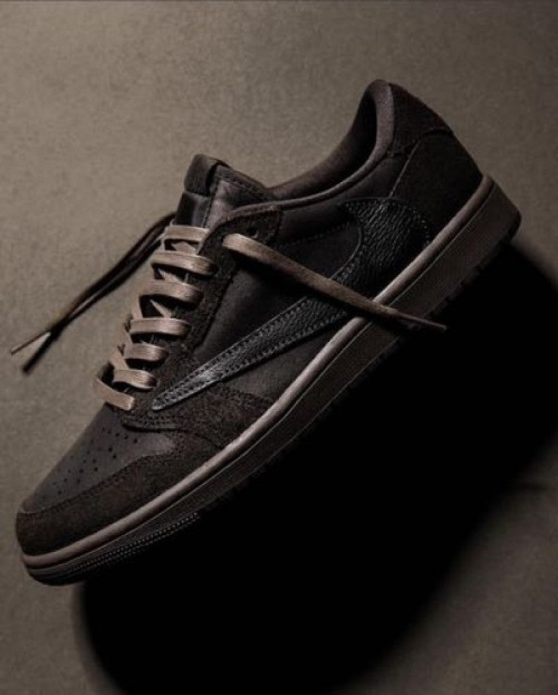 Nikee Air Jordan 1 Low X Travis Scott Velvet Brown Semi UA