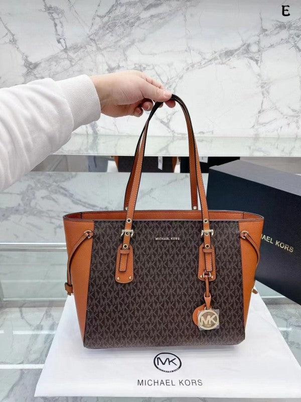 Michael kors tote bag with dust bag (19028 coffe brown)