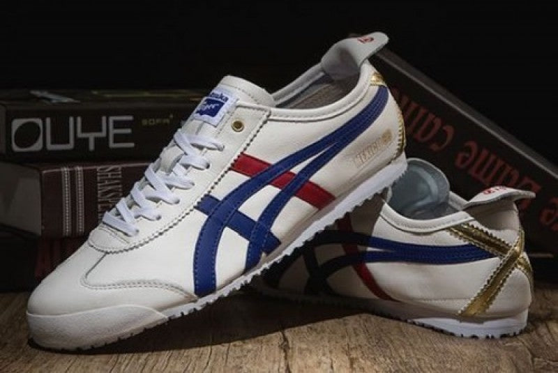 Onitsuka Tiger Mexico 66 White Blue Gold